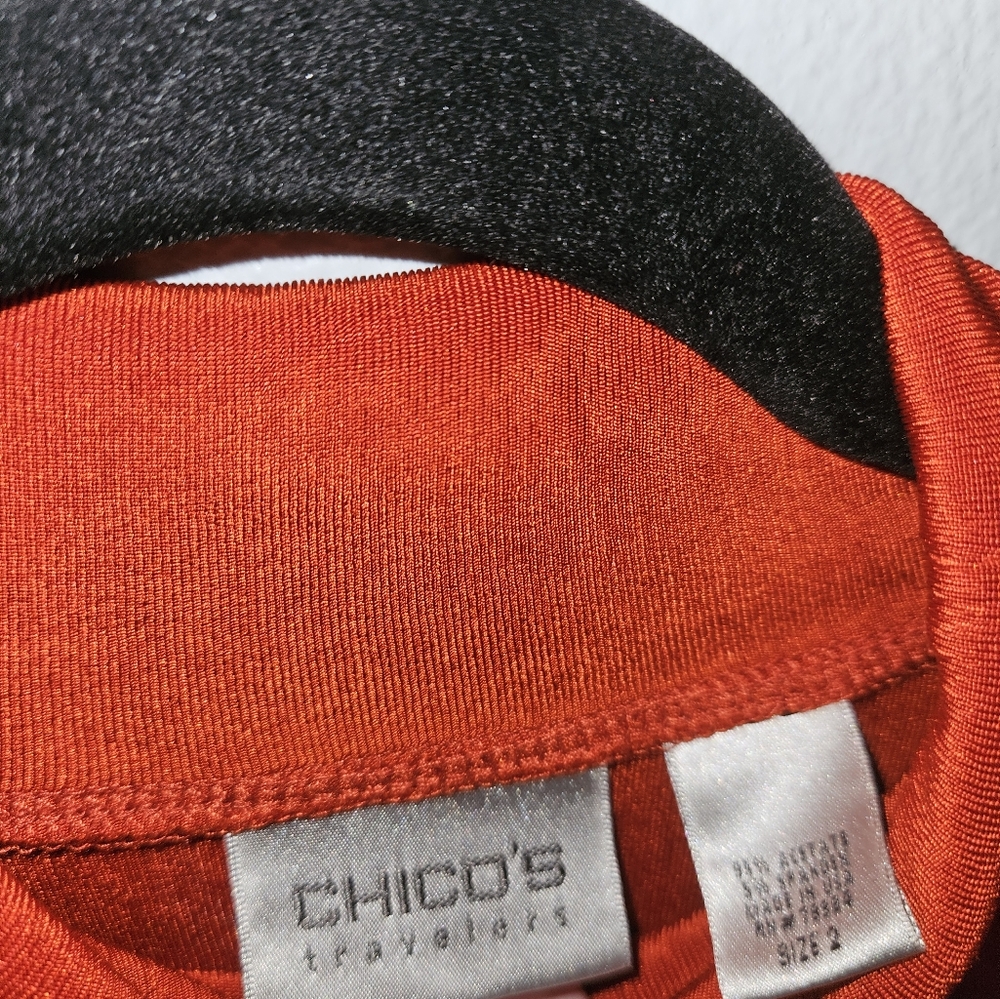 Chicos Travelers Blouse Sleeveless - Picture 5 of 6